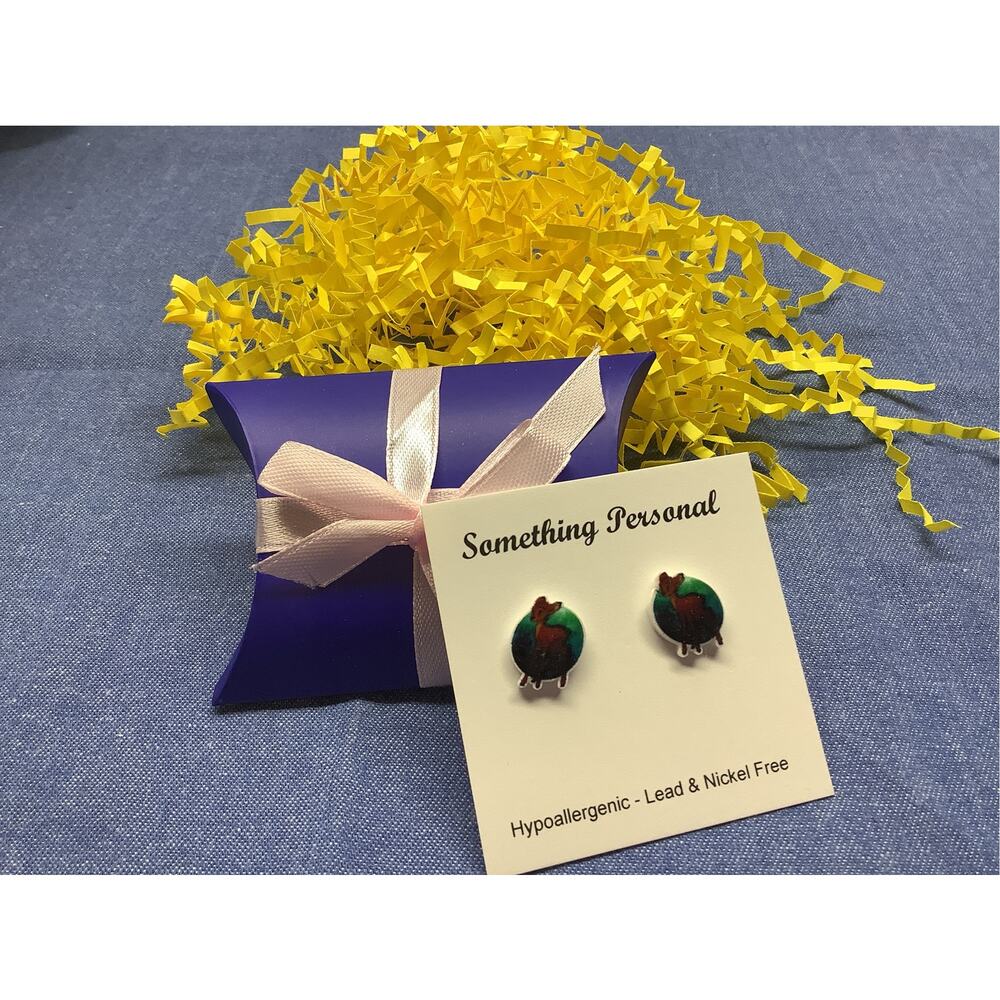 Bambi - Disney Inspired Post Earrings -- Gift Boxed - Chibi Cute - Picture 3 of 3